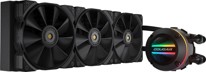 Actual product image Cougar Kit Watercooling AIO Poseidon GT RGB - 360mm (Noir)