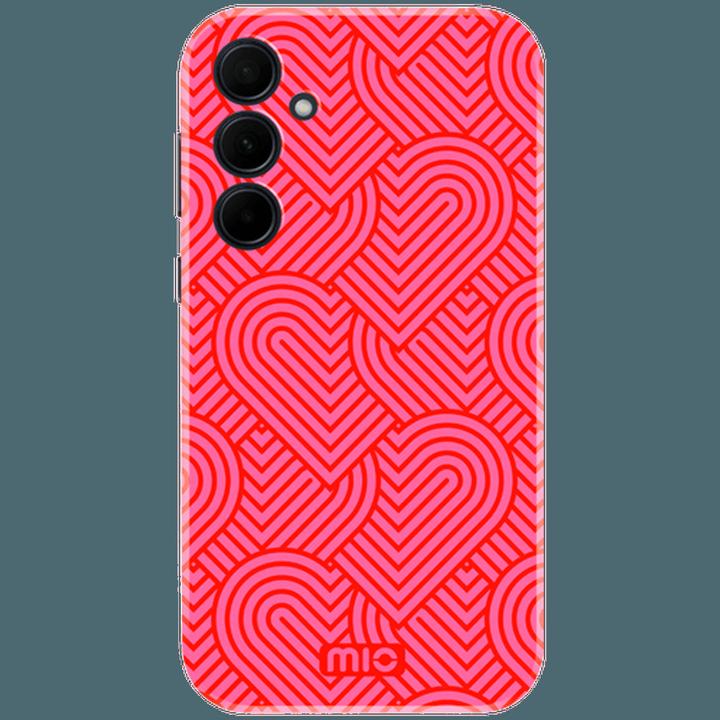 Actual product image Mio PC Back Cover Pink Magnetic Samsung Galaxy A35 5G (Samsung Galaxy A35)