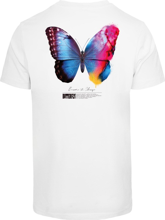 Immagine prodotto Mister Tee Maglietta Become the Change Butterfly 2.0 - 131381 (M)