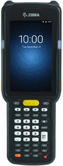 Produktbild Zebra MC9300 Freezer, 2D, SR, SE4770, BT, WLAN, NFC, 34 Key, Func. Num., Gun, IST, Android (1D-Barcodes, 2D-Barcodes)