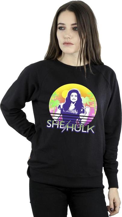 Image du produit - Sweat SHE-HULK: ATTORNEY AT LAW SUNSET SMILE - Femme (M)