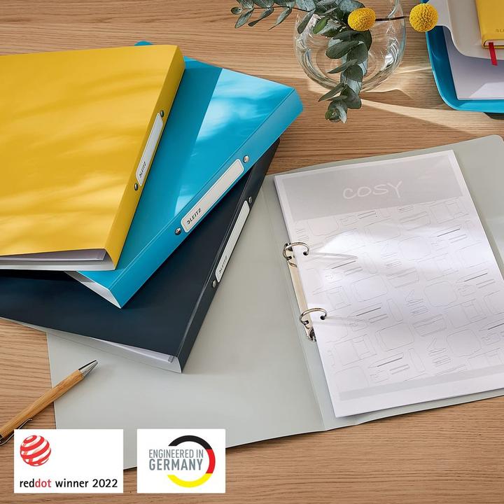 Actual product image Leitz Ring binder Cosy Yellow (A4, 32 mm, 1 pcs.)
