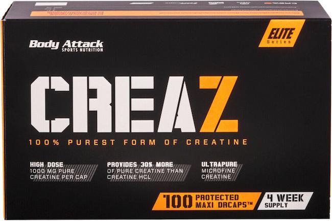 Actual product image Body Attack CREAZ (100 Maxi Caps) (100 Piece, Capsules)