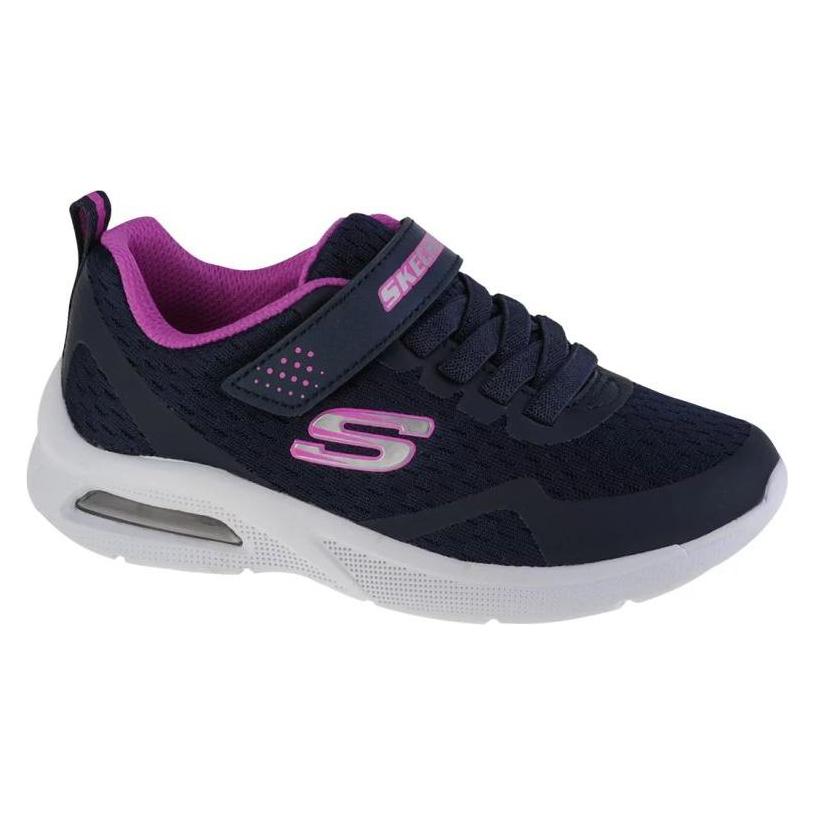 Skechers, Meisjes, Sneakers, Microspec Max Meisjessneaker, Blauw, (28)