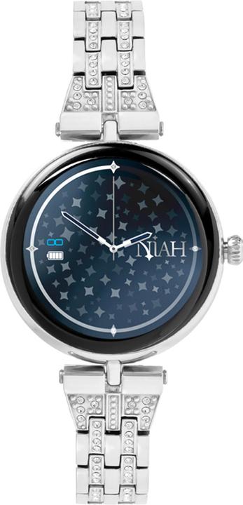 Produktbild Techmade Smartwatch Lyra Medium Mesh Silber (36 mm)