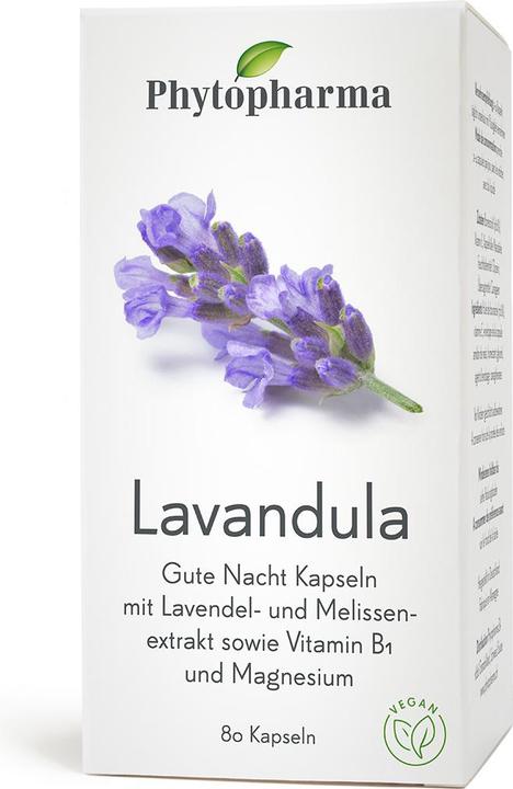 Actual product image Phytopharma Lavandula (80 Piece, Capsules, 80 g)