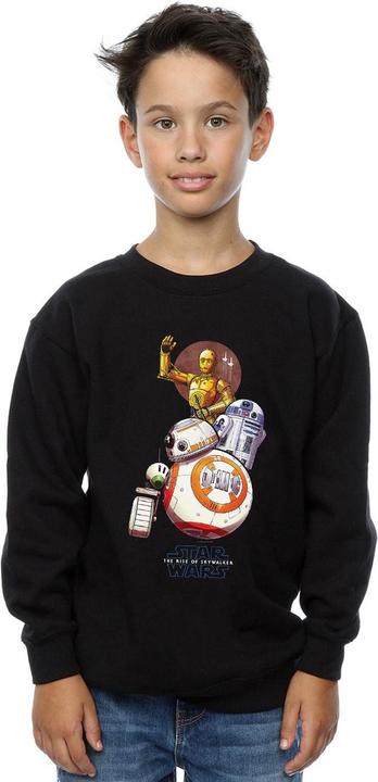 Produktbild Star Wars The Rise Of Skywalker Droids Illustration Sweatshirt Jungen (116)