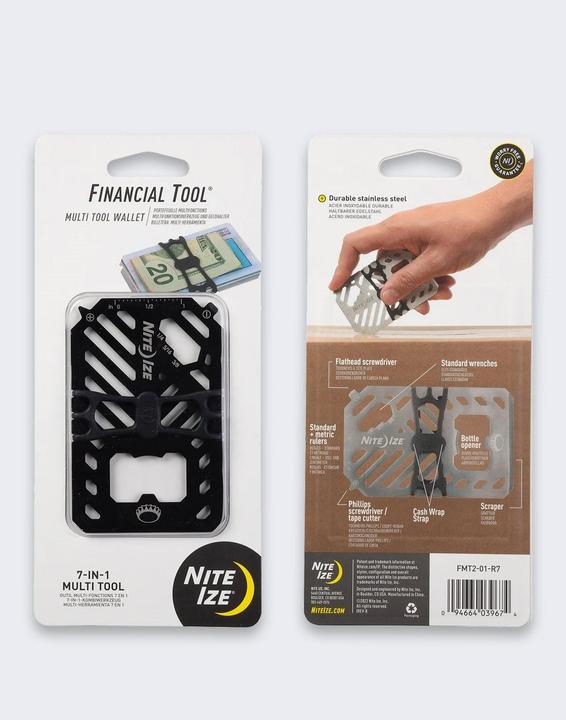 Actual product image Nite Ize Financial Tool® Multi Tool Wallet