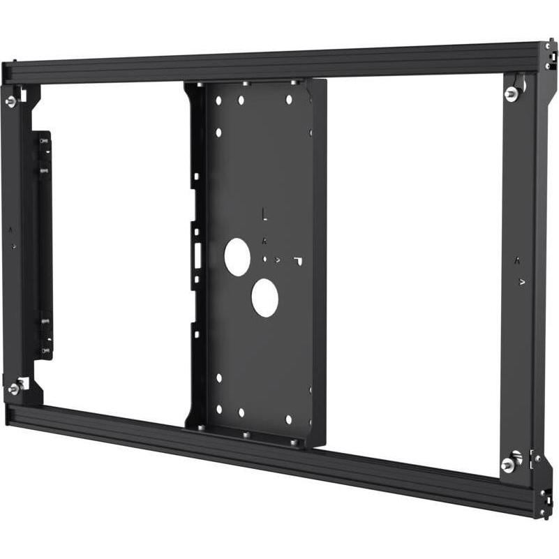 Vogels Wandhalterung POW 1602 Outdoor (Boden, 55", 40 kg), TV Wandhalterung, Schwarz