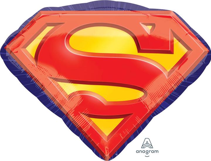 Produktbild Amscan Folienballon Superman Emblem (1x)