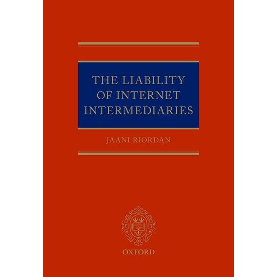 Riordan:The Liability of Internet Inter, Fachbücher von Jaani Riordan