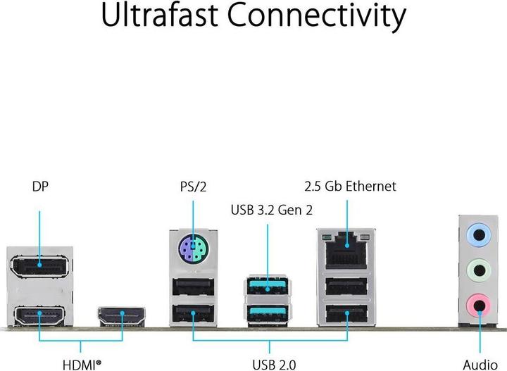 Image du produit ASUS PRIME B760M-A D4-CSM (LGA 1700, Intel B760, mATX)