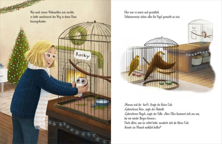 Produktbild Die kleine Weihnachtseule (Deutsch, Ellen Kalish, Gideon Sterer, 2022)