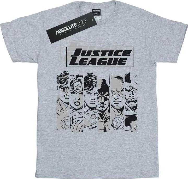Produktbild Justice League Stripes TShirt Mädchen (128)