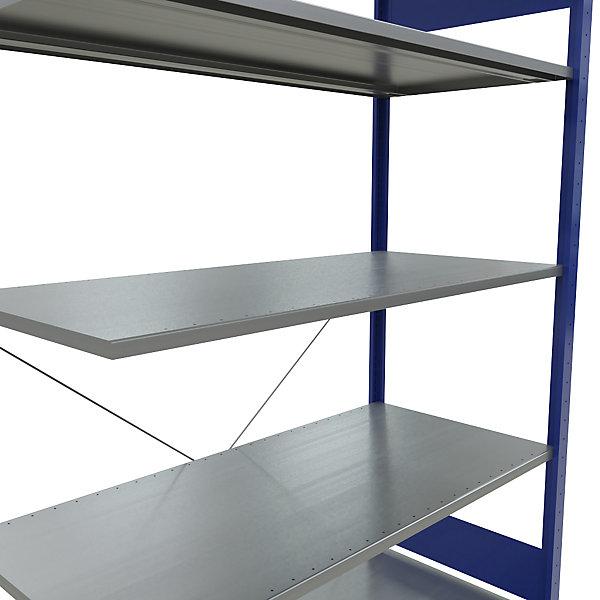 Actual product image eurokraft pro Boltless shelving, single row