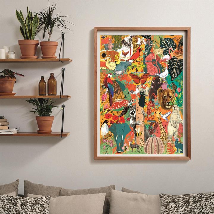 Produktbild Clementoni Puzzle 1000 Compact Animals&Botanics (1000 Teile)