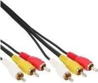 Produktbild InLine Composite Video — Composite Video (0.50 m, Cinch Kabel)