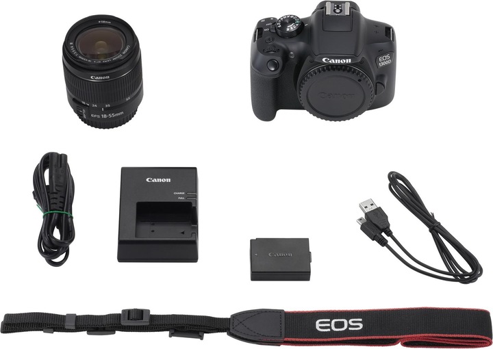 Actual product image Canon EOS 1300D IS Power Kit (18 Mpx, APS-C / DX)