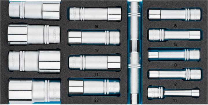 Image du produit HAZET Jeu de clés à douilles 163-459/15 ∙ Carré creux 12,5 mm (1/2 pouce) ∙ Profil Traction à 6 pan… (32 mm, 19 mm, 12 mm, 24 mm, 14 mm, 22 mm, 16 mm, 23 mm, 10 mm, 21 mm, 18 mm, 27 mm, 31 mm, 17 mm, 11 mm, 15 mm, 26 mm, 30 mm, 28 mm, 29 mm, 13 mm, 20 mm, 25 mm)