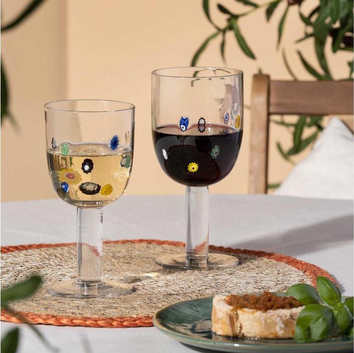 Produktbild Leonardo Rotweinglas Fiori 460 ml, 4 Stück, Transparent (46000 cl, 4 Gläser, Rotweingläser)