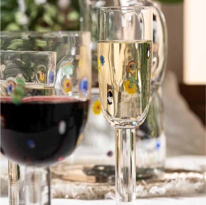 Produktbild Leonardo Rotweinglas Fiori 460 ml, 4 Stück, Transparent (46000 cl, 4 Gläser, Rotweingläser)
