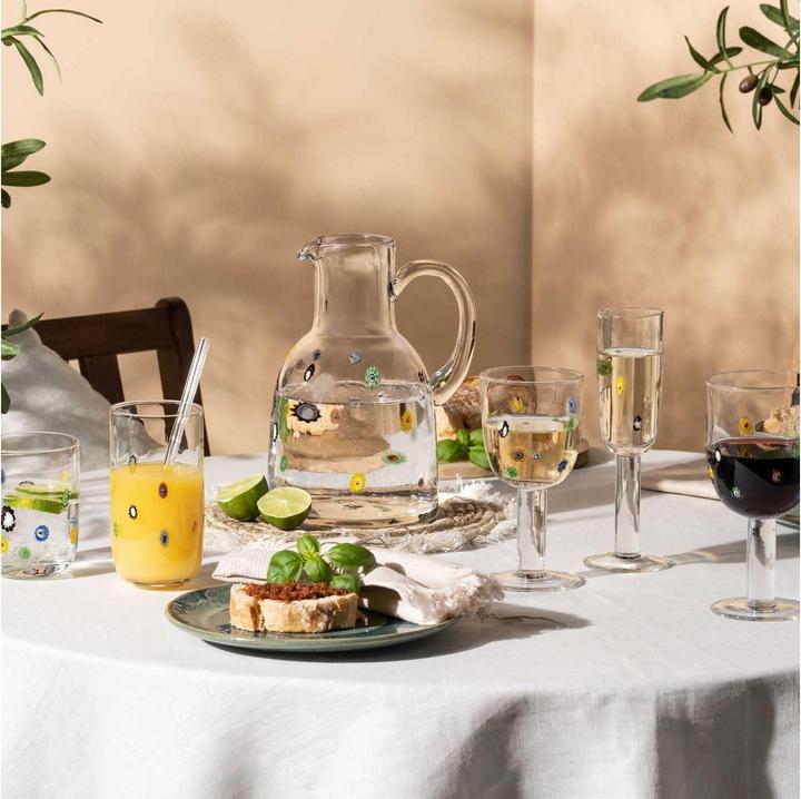Produktbild Leonardo Rotweinglas Fiori 460 ml, 4 Stück, Transparent (46000 cl, 4 Gläser, Rotweingläser)