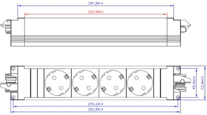 Produktbild Bachmann Step Base (4x, CEE 7/3)