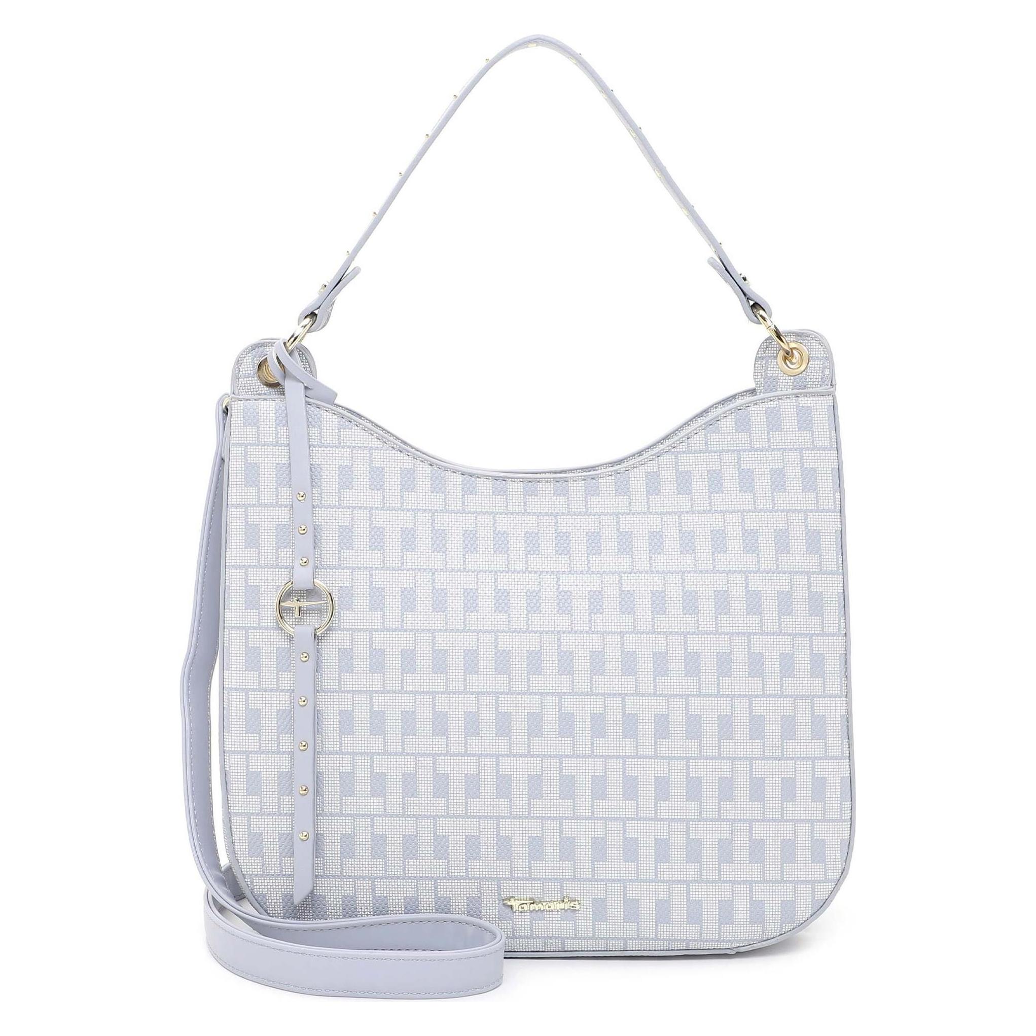 Tamaris, Damen, Handtasche, Linn, Blau, Grau