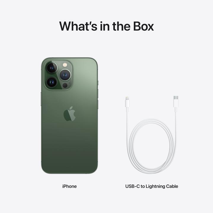 Produktbild Apple iPhone 13 Pro (512 GB, Alpine Green, 6.10", SIM + eSIM, 12 Mpx, 5G)