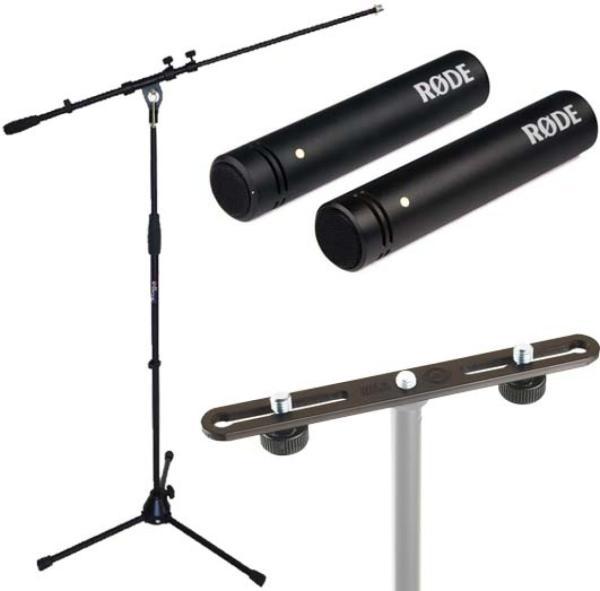 Produktbild RØDE M5 MP Mikrofon Set mit Mikrofonständer mit Stereo Bar