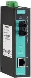 Immagine prodotto Moxa IMC-21A-M-ST - Convertitore multimediale industriale da 10100BaseT(X) a 100BaseFX, multimodale