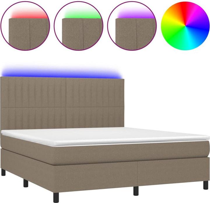 Produktbild vidaXL Boxspringbett (180 x 200 cm)