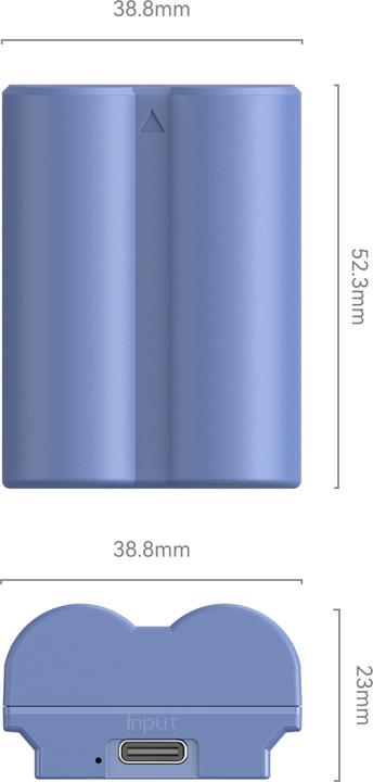 Actual product image SmallRig 4266 NP W235 USB C Rechargeable Camera Battery (Camera battery)