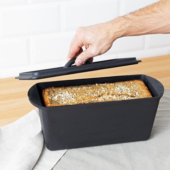 Produktbild Navaris Gusseisen Brotbackform mit Deckel