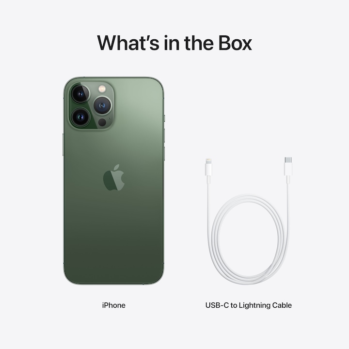 Immagine prodotto Apple iPhone 13 Pro Max (128 GB, Verde alpino, 6.70", SIM + eSIM, 12 Mpx, 5G)