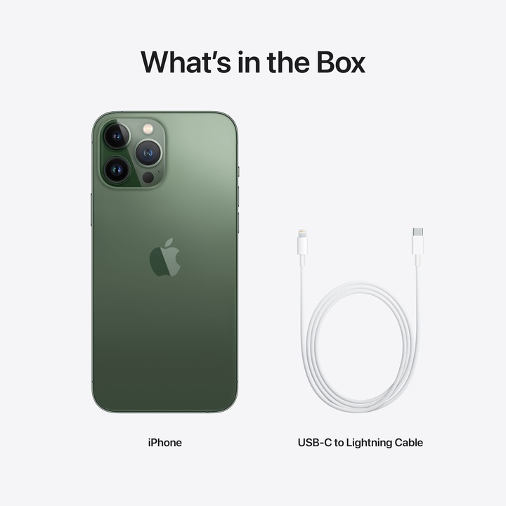 Immagine prodotto Apple iPhone 13 Pro Max (512 GB, Verde alpino, 6.70", SIM + eSIM, 12 Mpx, 5G)