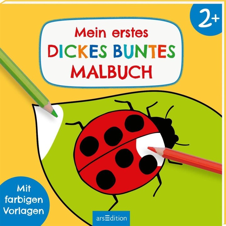 Produktbild Mein erstes dickes buntes Malbuch