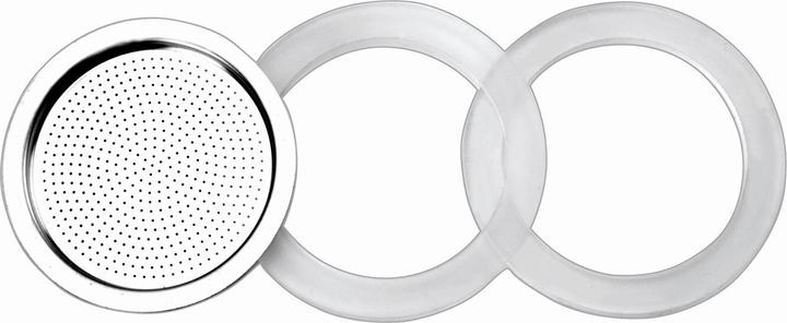 Image du produit Ibili 4 capsules en silicone. + 1 filtre pour cafetière. Essential 300 ml Pièces détachées pour Essential (3 x)