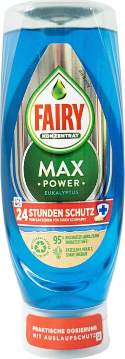 Actual product image Fairy Max Power Antibacterial Washing Up Liquid 0.37 l (Liquid)