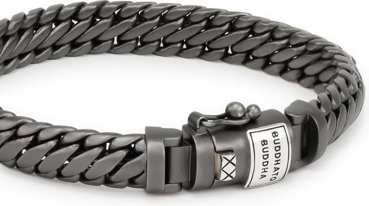 Immagine prodotto Buddha to Buddha Bracciale Ben XS Nero Rodio Argento J070BRS E (19 cm, Argento 925)
