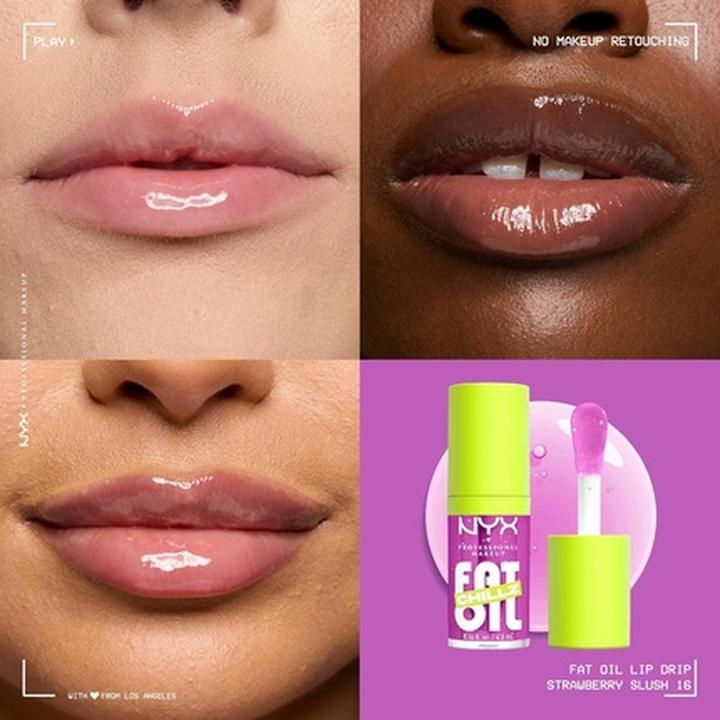 Image du produit NYX Professional Make-Up Nyx Fat Oil (#EE9CDC Strawberry Slush 16)