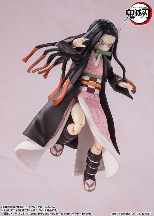 Produktbild Tamashii Nation Demon Slayer: Kimetsu no Yaiba S.H. Figuarts Actionfigur Nezuko Kamado 13 cm