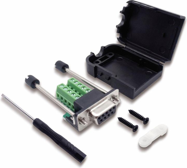 Produktbild Quadrios 2010C247 D-SUB Buchse Polzahl (num): 9 Schrauben 1 Set