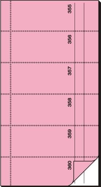 Produktbild Sigel Bonbuch, 360 Abrisse