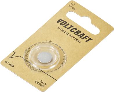 Produktbild Voltcraft LM1220 Knopfzelle CR 1220 Lithium 40 mAh 3 V 1 St. (1 Stk., CR1220, 40 mAh)