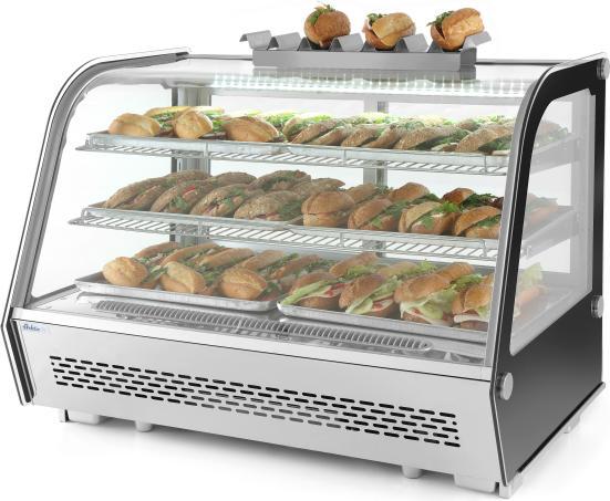 Produktbild Hendi Aufsatz Kühlvitrine 160 l 230V 160W (160 l)