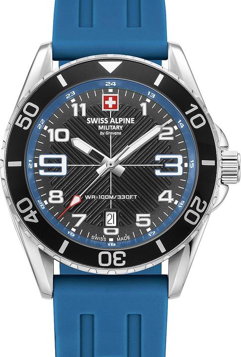 Immagine prodotto Swiss Alpine Military 7029.1835 Orologio da uomo Raptor 42mm 10ATM (Orologio sportivo, Fatto in Svizzera, 42 mm)