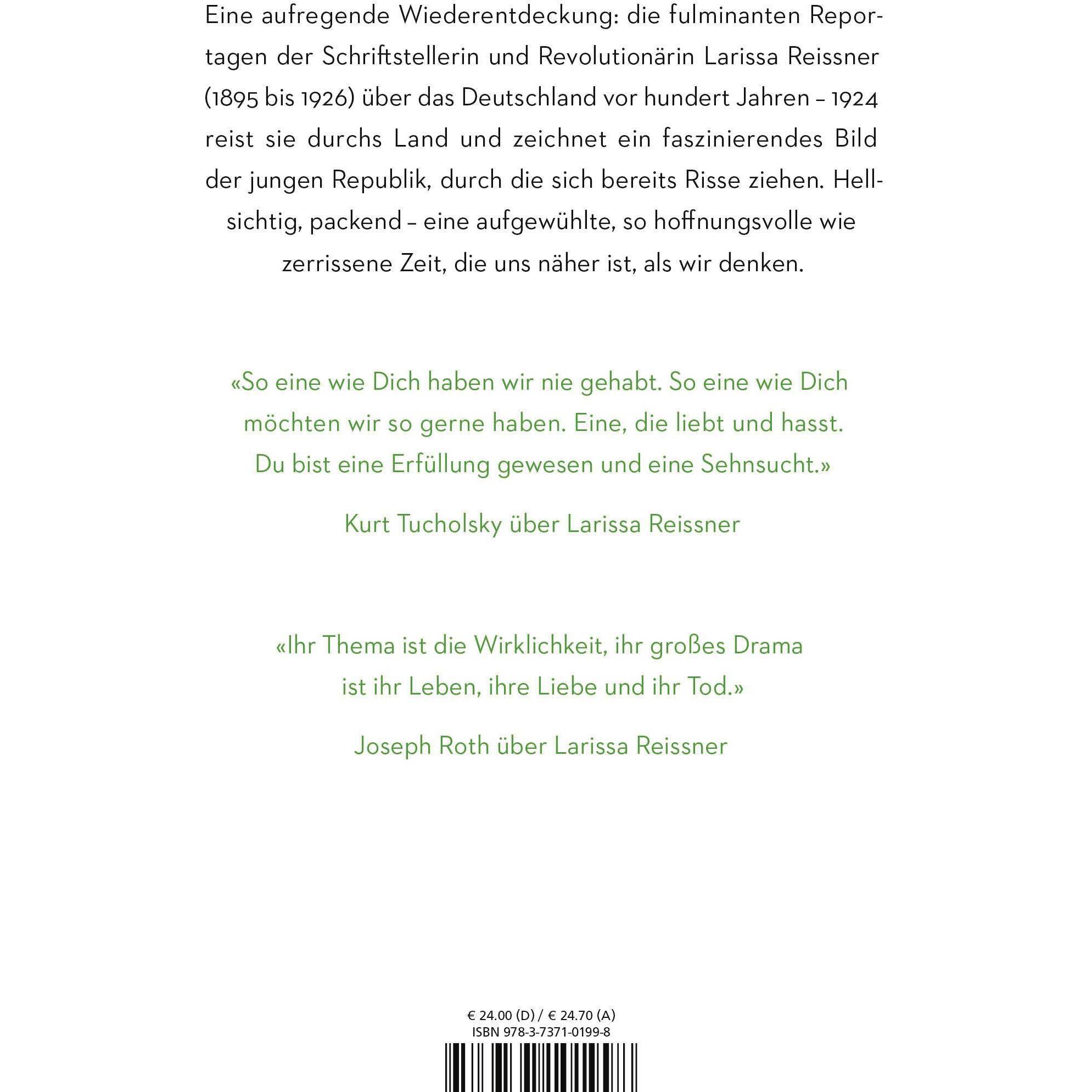 Thumbnail - 1924, Sachbücher von Larissa Reissner