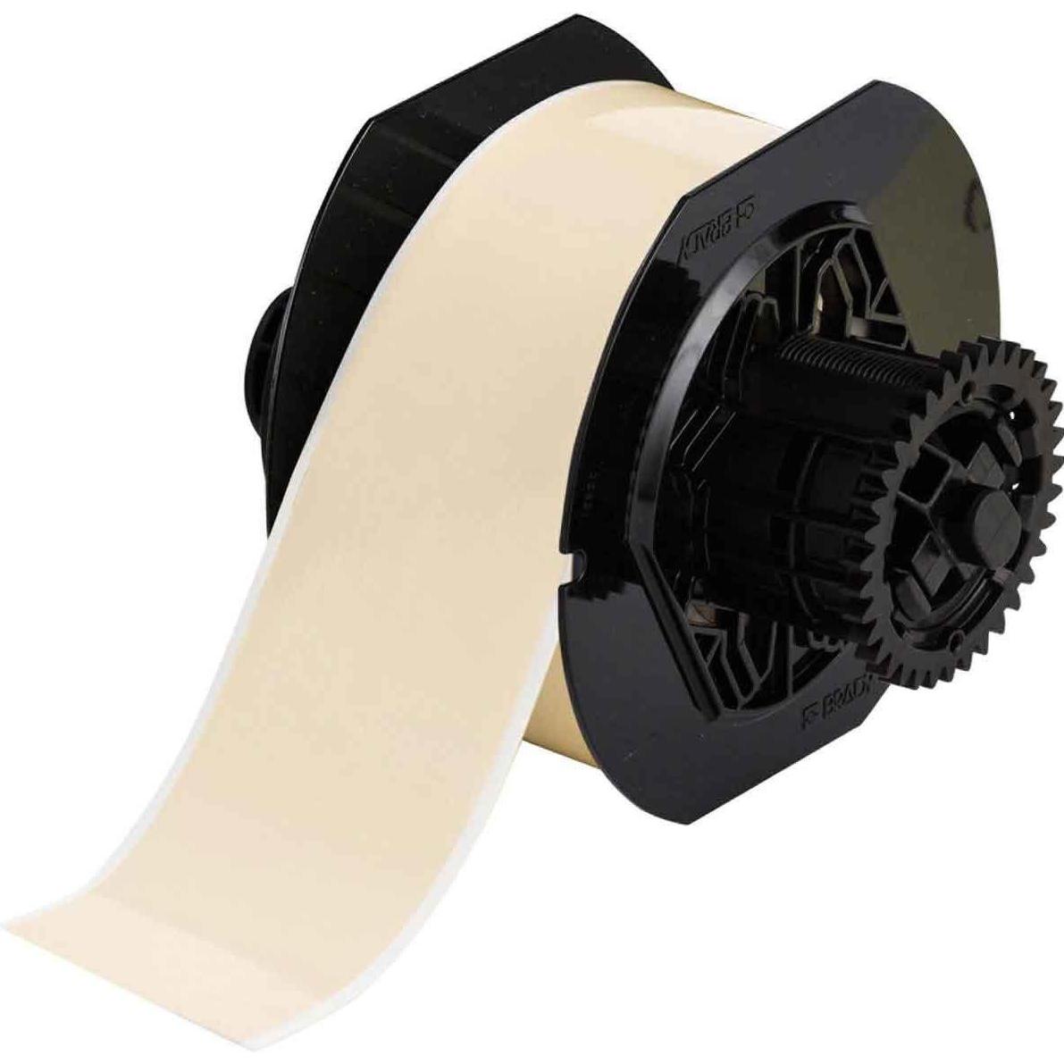 Brady, Etiketten, B30C-2250-569-TN, Hochleistungs-Polyester, Tan (Beige), glänzend, 57.15 mm x 30.48 m, perman