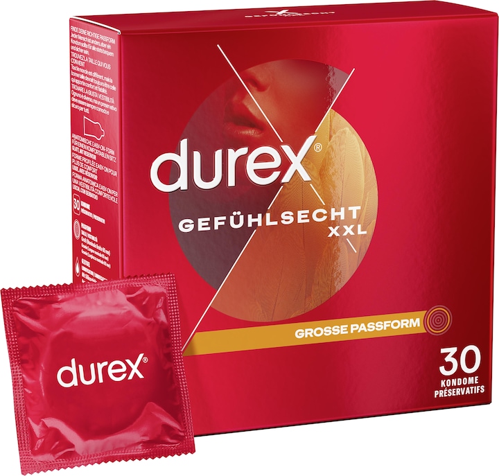 Durex Gefühlsecht XXL (30 pcs.)